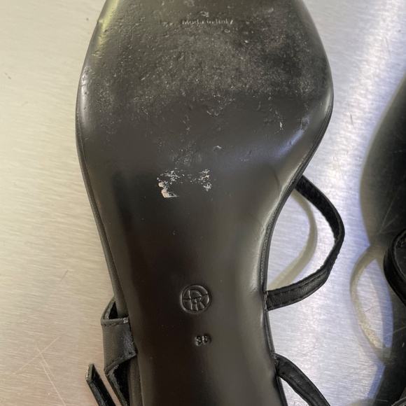 The Row Black Kitten Heel Sandals - Picture 13 of 14